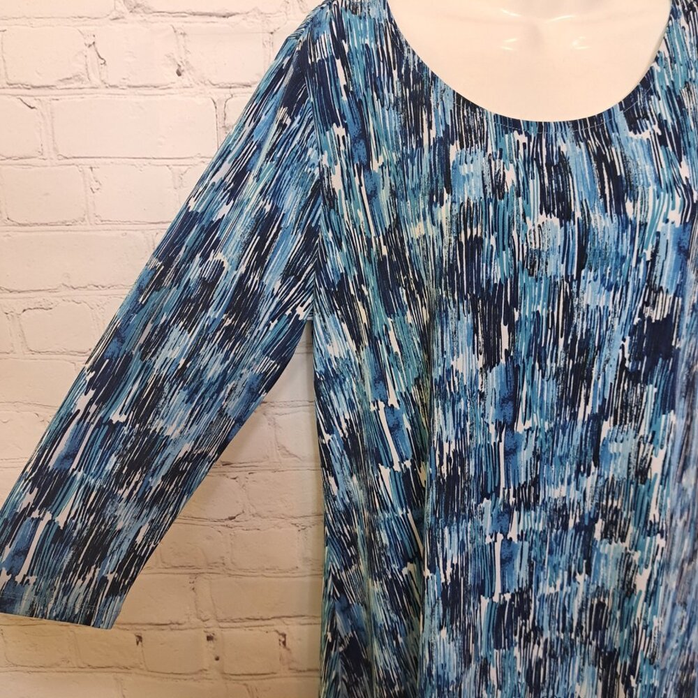 Christopher & Banks Abstract Print Top Size Small - Picture 4 of 8